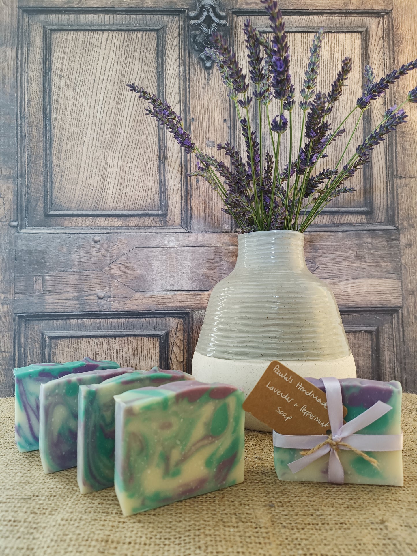 Peppermint and Grapefruit Soap