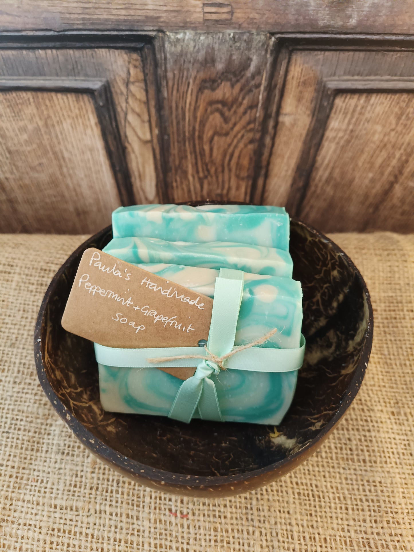 Peppermint and Grapefruit Soap